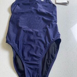 TYR Navy Blue One-Piece Swimsuit